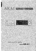 Akai AM-A1-Service-Manual 